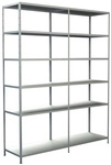 SCHULTE REGALWELT Grundregal mit Anbauregal, HxBxT 200 x 180 x 50 cm, 510 kg Traglast