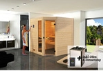 WEKA Massivholzsauna &raquo;VALIDA&laquo;, BxHxT: 189 x 203,5 x 172 cm, inkl. 7,5 kW Saunaofen,