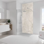 SCHULTE Duschr&uuml;ckwand &raquo;DecoDesign&laquo;, BxH: 100 x 255 cm, Marmor Jura-Greige -...