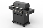 THOR Gasgrill &raquo;Hammer&laquo;, 4 Hauptbrenner, Seitenbrenner, Aluguss - schwarz