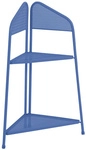 MWH Eckregal &raquo;Ekko&laquo;, HxT: 100 x 48 cm, blau