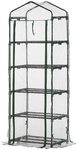 Outsunny Folien-Gew&auml;chshaus, BxHxL: 49 x 193 x 69 cm, Stahl/PVC-Kunststoff -