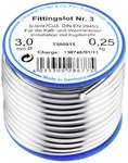 CORNAT Weichlot, 3 mm - silberfarben