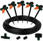 SIENA GARDEN Bew&auml;sserungssystem, Kunststoff, L&auml;nge 10 m - schwarz