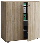 VCM B&uuml;roschrank &raquo;Lona L&laquo;, BxHxL: 39 x 74 x 70 cm, Holzwerkstoff - braun