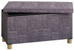 VCM Truhenbank &raquo;Sizos L&laquo;, HxL: 40 x 76 cm, max. Belastung: 100 kg - schwarz