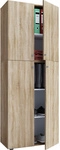 VCM Schuhschrank &raquo;Lona XXL&laquo;, BxHxL: 39 x 182 x 70 cm, Holzwerkstoff - braun