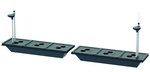 VegTrug Bew&auml;sserungsset &raquo;VegTrug&laquo;, f&uuml;r Wall Hugger, schwarz, LxBxH: 158 x 22 x