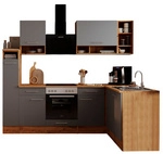 RESPEKTA K&uuml;chenblock &raquo;Hilde&laquo;, HxBxT: 205 x 250 x 172 cm - grau