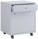 VCM Rollcontainer &raquo;Masola&laquo;, BxHxL: 38 x 54 x 45 cm, Holzwerkstoff - weiss
