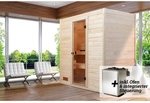 WEKA Massivholzsauna &raquo;VALIDA&laquo;, BxHxT: 189 cm x 203,5 cm x 189 cm, mit Klarglast&uuml;r