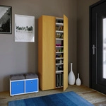 VCM Schuhschrank &raquo;Vandol I&laquo;, BxHxL: 39 x 180 x 71 cm, Holzwerkstoff - braun