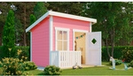LASITA MAJA Kinderspielhaus &raquo;Flipp&laquo;, BxHxT: 230 x 188,1 x 190,6 cm, Holz,...