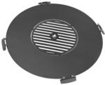 CookKing Grillplatte, BxHxT: 78 x 2 x 78 cm, schwarz