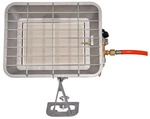 FIREFIX&reg; Heizger&auml;t, Gas-Heizstrahler EASY, 4,5 kW - silberfarben