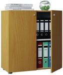 VCM Aktenschrank &raquo;Vandol Mini&laquo;, BxHxL: 39 x 74 x 70 cm, Holzwerkstoff - braun