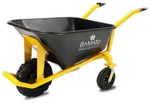 BAMATO Elektrische Schubkarre, &raquo;MTR-200&laquo;, LxBxH: 169x89,5x94 cm, 3 R&auml;der, gelb