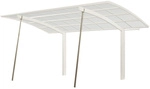 XIMAX Carport Zubeh&ouml;r &raquo;St&uuml;tzstange&laquo;, B x H: 4 x 169,4 cm, edelstahlfarben -