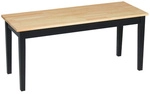 HOMCOM Sitzbank, LxBxH: 102 x 36 x 45 cm - bunt