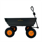 Westmann Schubkarre &raquo;Prakta M&laquo;, 125 L, Kippfunktion - schwarz