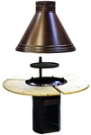 PALMAKO Grillofen, metall/holz, natur - beige