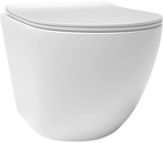 VerosanPro Wand-WC, &raquo;ALIKI&laquo;, sp&uuml;lrandlos, wei&szlig; - weiss