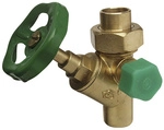 CORNAT Schr&auml;gsitzventil &raquo;&oslash; 22 mm&laquo;, Messing - goldfarben
