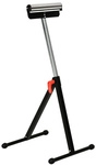 HOMCOM Rollenbock, BxHxL: 50 x 68-110 x 44 cm, Metall - schwarz