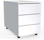 VCM Rollcontainer &raquo;Dalosa&laquo;, BxHxL: 70 x 55 x 39 cm - weiss