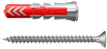 FISCHER Universald&uuml;bel &raquo;DuoPower&laquo;, 2-Komponenten, 6 mm x 30 mm, inkl. Schrauben -