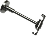 GARDINIA Doppeltr&auml;ger, Memphis, Silber, 16 mm - silberfarben