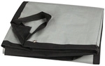 WINDHAGER Unterlegplane, 150x100 cm, silber/schwarz - grau