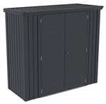Ger&auml;teschrank, XL - silberfarben