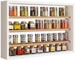 VCM K&uuml;chenregal &raquo;Esaldi&laquo;, BxHxT: 60 x 40 x 10 cm - braun