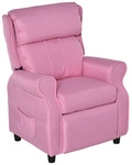 HOMCOM Kindersofa, LxBxH: 53 x 58 x 70 cm - rosa