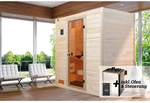 WEKA Massivholzsauna &raquo;VALIDA&laquo;, BxHxT: 189 x 203,5 x 139 cm, inkl. 4,5 kW Saunaofen