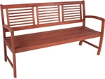 GARDEN PLEASURE Bank &raquo;MADISON&laquo;, Eukalyptusholz, BxHxT: 156 x 90 x 59 cm - braun
