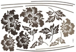 KOMAR Dekosticker &raquo;Grace&laquo;, BxH: 100 x 70 cm - bunt