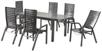 MERXX Gartenm&ouml;bel-Diningset &raquo;Siros&laquo;, 7 tlg., 6 Sitzpl&auml;tze, Aluminium -...