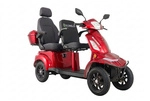 E-Roller &raquo;Vista Quarter-1L&laquo;, 25 km/h,Komfort-Sitz, BxHxT: 112 x 107 x 161 cm, rot