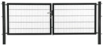 FLORAWORLD Doppeltor, System &raquo;Premium&laquo;, T&uuml;rma&szlig;e BxH: 300 x 180 cm - grau