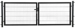 FLORAWORLD Doppeltor &raquo;comfort&laquo;, T&uuml;rma&szlig;e BxH: 300 x 120 cm - grau