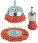 WOLFCRAFT Drahtb&uuml;rsten-Set, Nylon - rot