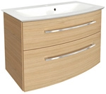 FACKELMANN Badm&ouml;bel-Set &raquo;B.style&laquo;, Sandeiche, 2-teilig, BxHxT: 83,2 x 54,3 x 47,8
