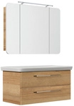 FACKELMANN Waschplatz-Set &raquo;MILANO&laquo;, 108cm Asteiche - braun