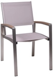 GARDEN PLEASURE Tischgruppe &raquo;FLORENCE&laquo;, 5-tlg., Grau, Aluminium, Kunststoff