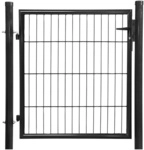 FLORAWORLD Einzeltor &raquo;Classic&laquo;, T&uuml;rma&szlig;e BxH: 94 x 175 cm - grau
