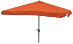MERXX Sonnenschirm, BxHxT: 120 x 225 x 190 cm, Polyester/Aluminium, terracottafarben