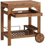 MERXX Kombiwagen, BxHxT: 75 x 84 x 60 cm, EukalyptusHolz - beige