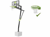 EXIT Toys Basketballkorb, 117 x 365 cm, Stahl, grün/schwarz